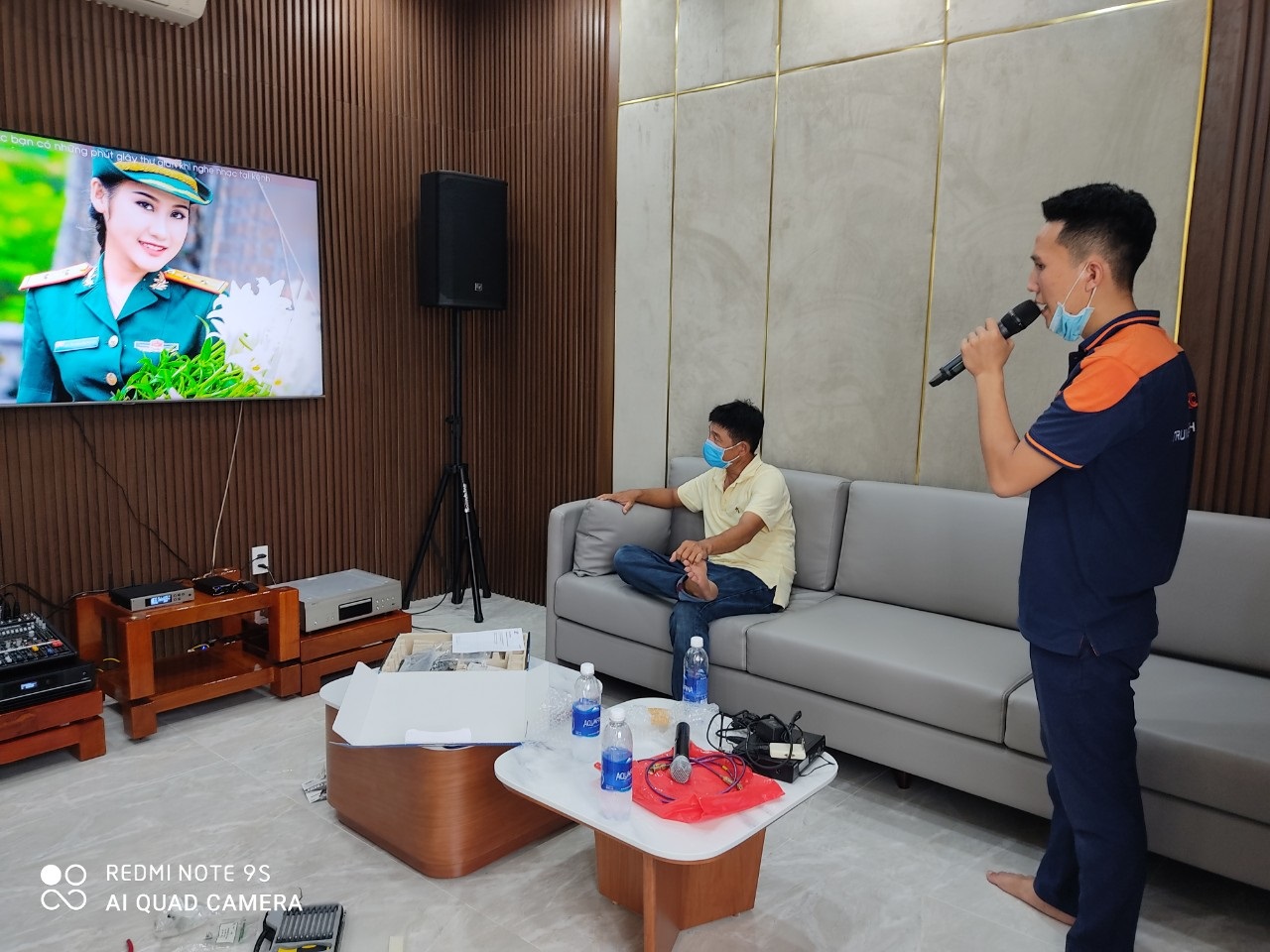 Lắp đặt âm thanh karaoke cho nhà hàng CHAY Thiên Phước, quận Tân Bình