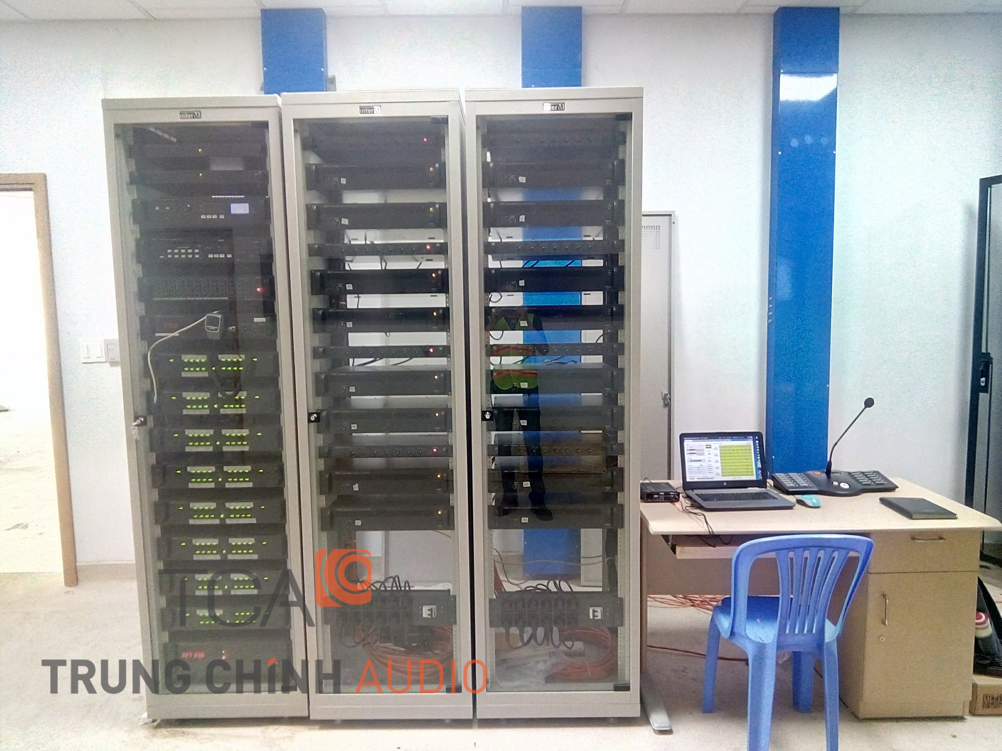 Hệ thống âm thanh thông báo Inter-M 6000 : Bệnh Viện Ung Bướu - Quận 9 - Hồ Chí Minh