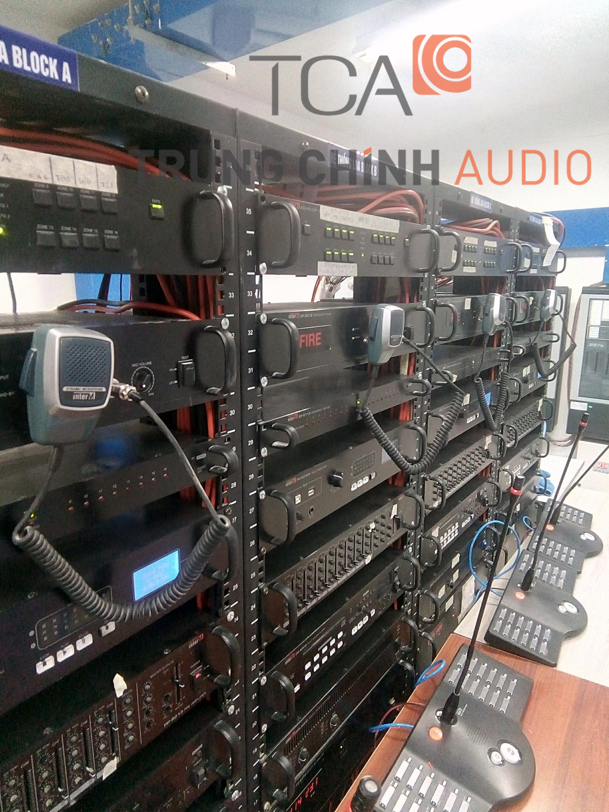 Hệ thống âm thanh thông báo Inter-M 6000: Chung cư JAMILA, Quận 9, HCM