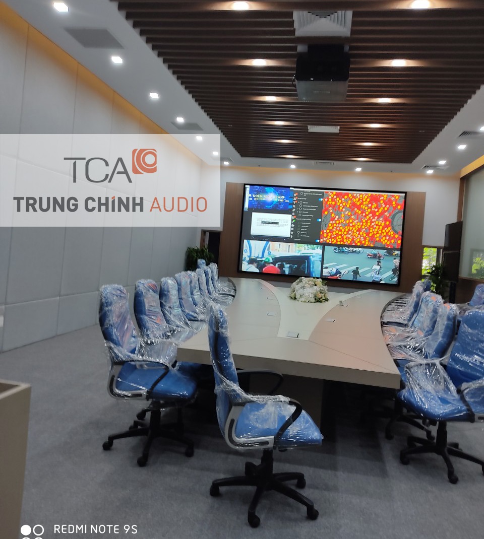 Hệ thống hội thảo Bosch CCS 1000D, phòng họp trực tuyến: Công An TP. Hồ Chí Minh