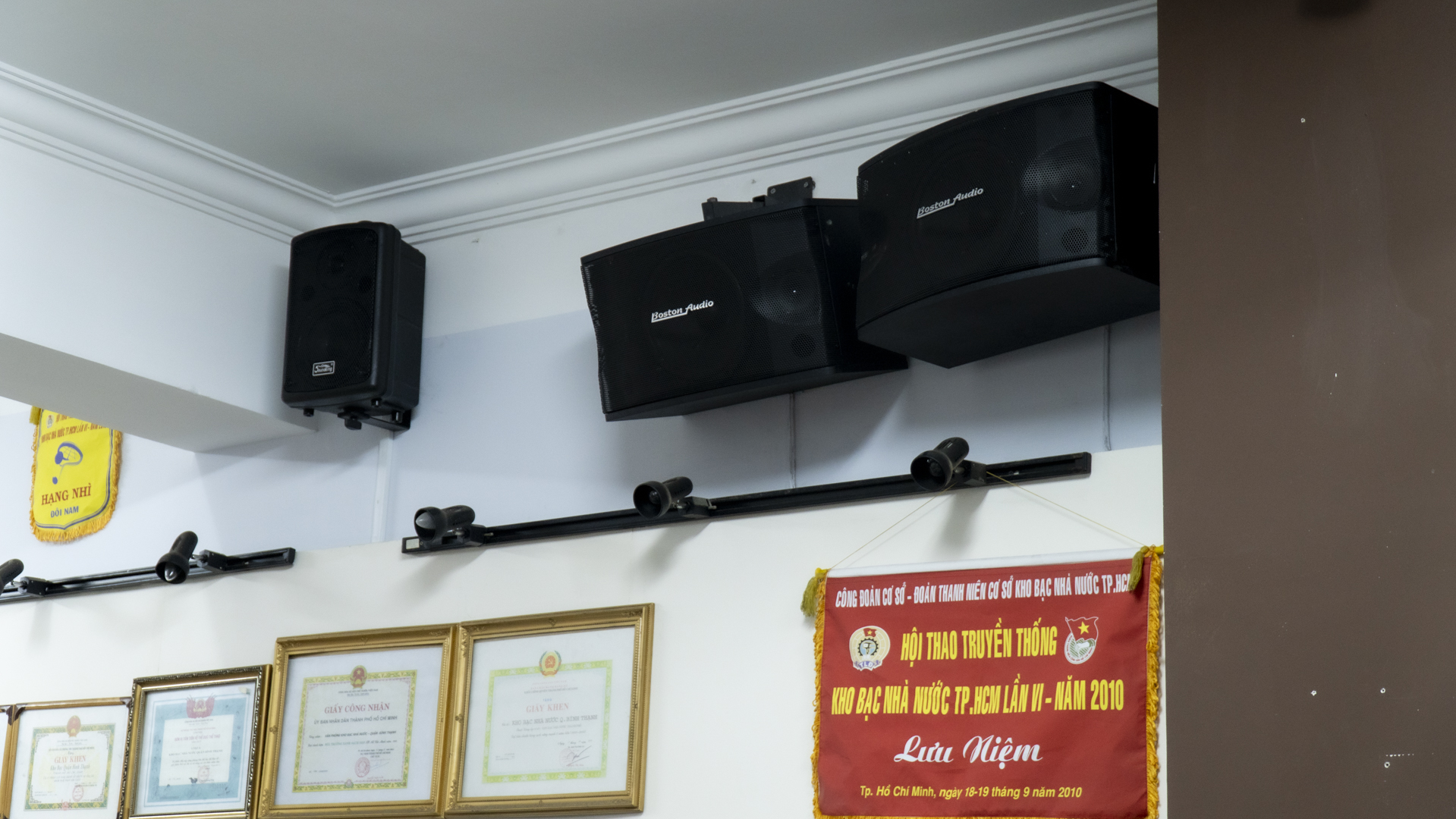 Hệ thống âm thanh loa phòng họp hội trường: Kho bạc Nhà nước Quận Bình Thạnh