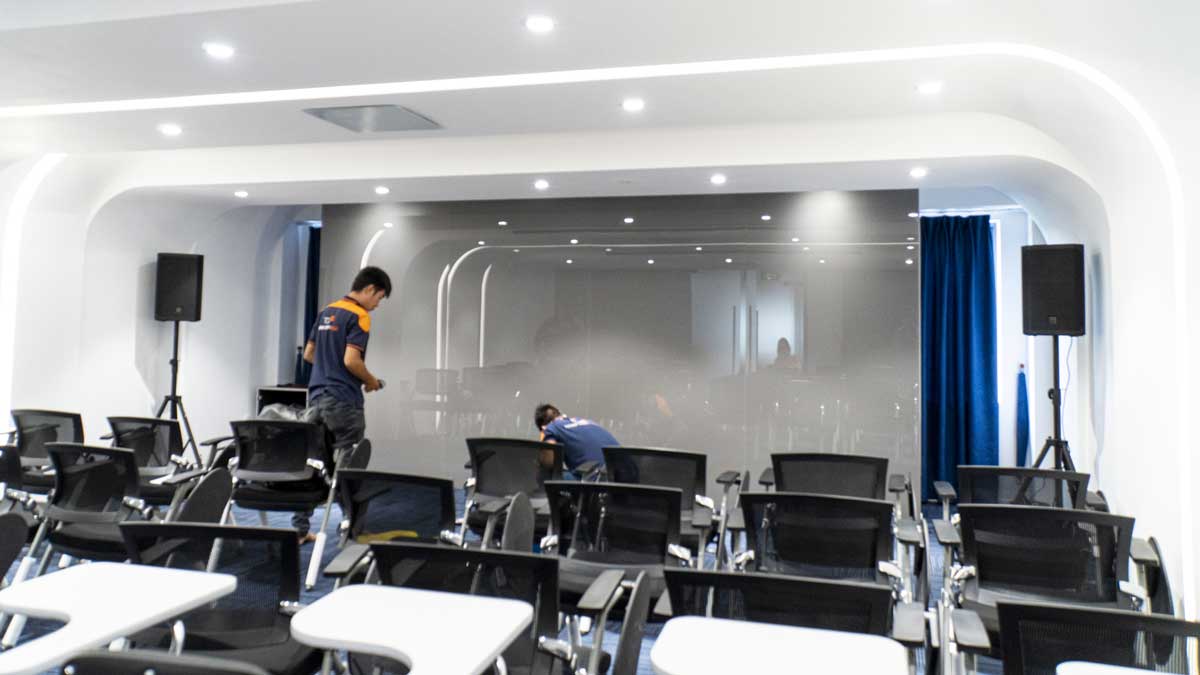 Lắp đặt âm thanh hội trường tòa nhà văn phòng cho công ty ECOE Vietnam
