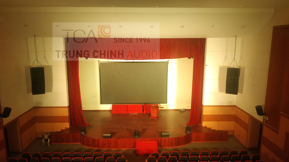TCA lắp đặt âm thanh hội trường ánh sáng sân khấu loa line array