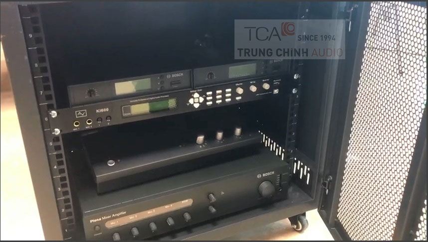 Hệ thống âm thanh trực tuyến Bosch CCS900: Bảo hiểm xã hội huyện Yên Mỹ, Hưng Yên
