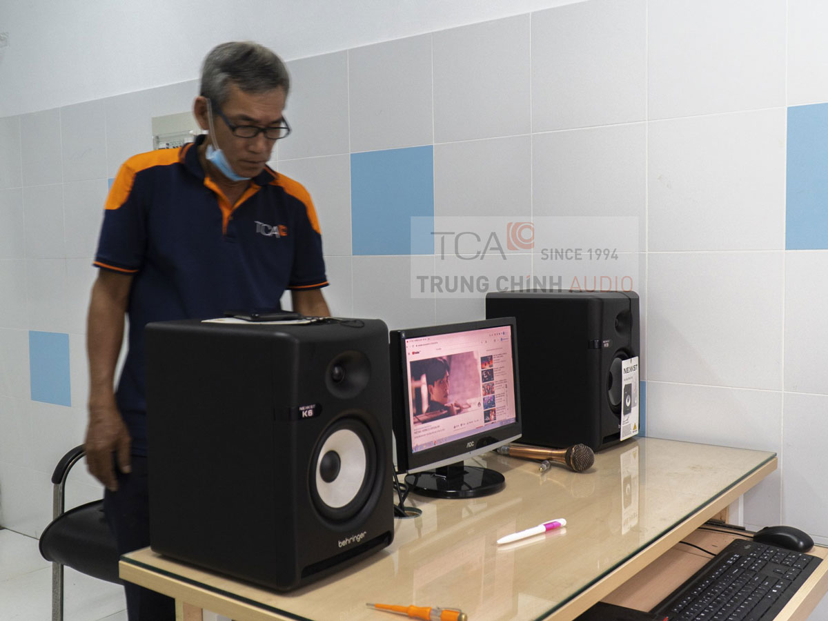 Hệ thống âm thanh thông báo P.A cho khu đăng ký khám bệnh tại Bệnh viện Nhi Đồng 2