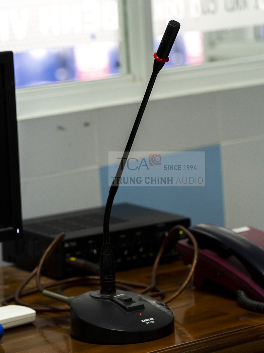 Hệ thống âm thanh thông báo P.A cho khu đăng ký khám bệnh tại Bệnh viện Nhi Đồng 2