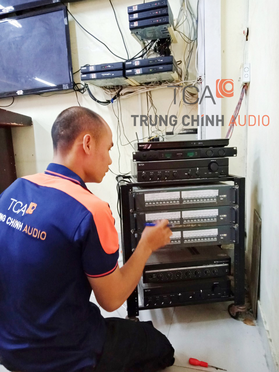 Lắp đặt âm thanh Trường THPT Trần Văn Giàu  Bình Thạnh hcm