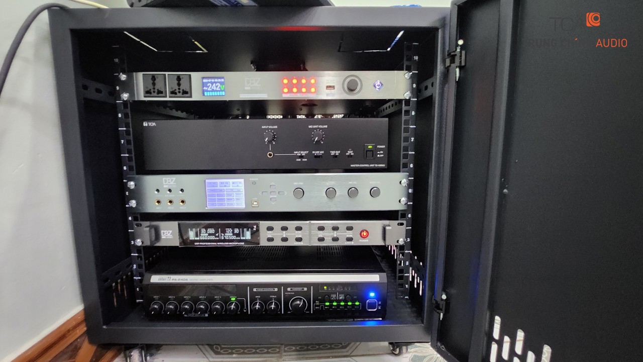 Lắp đặt hệ thống âm thanh hội thảo TOA TS-V90 tại Sở Tư Pháp Lạng Sơn