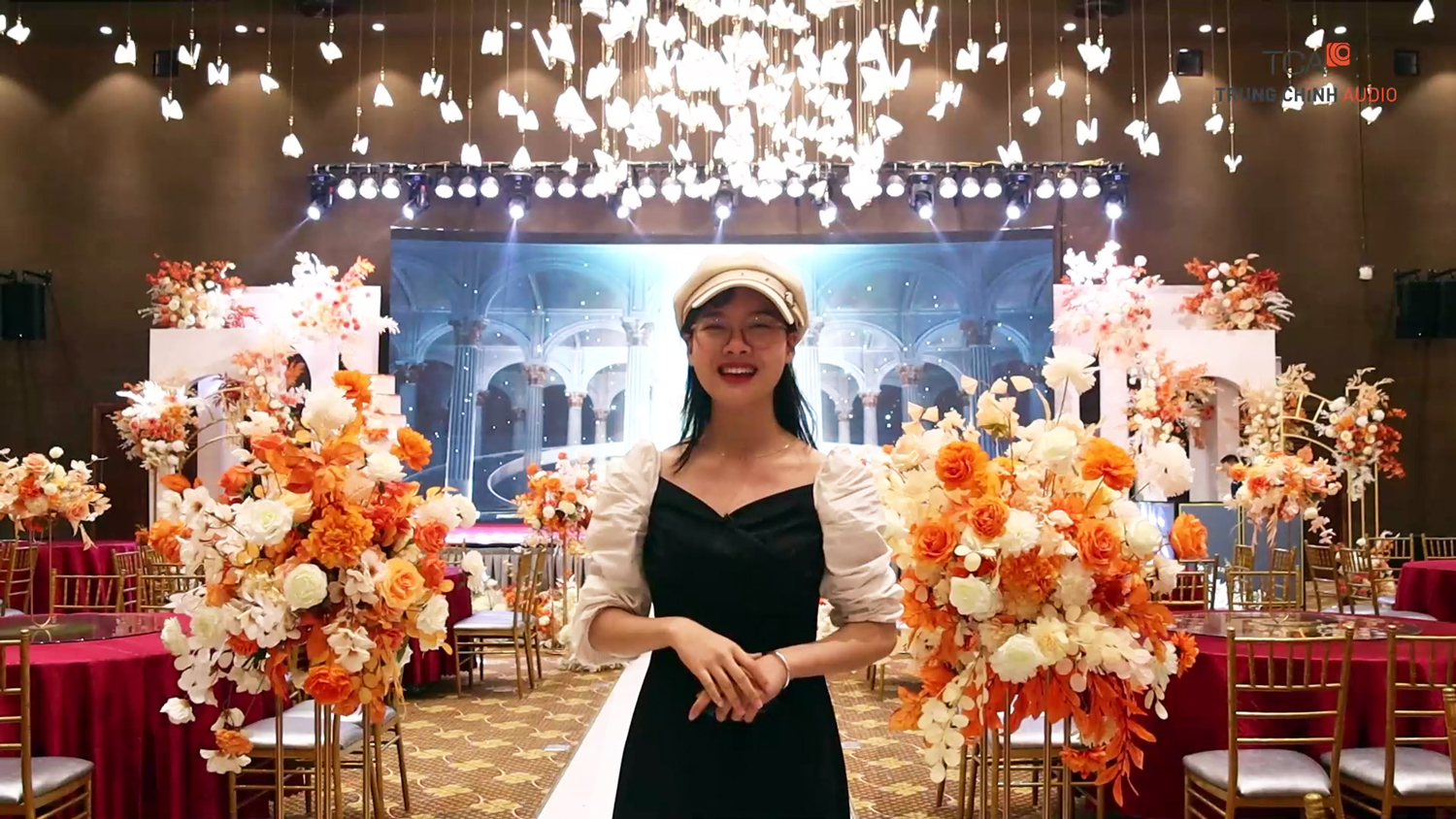 Âm thanh ánh sáng sân khấu hội trường nhà hàng tiệc cưới : Trống Đồng Palace, Nam Định