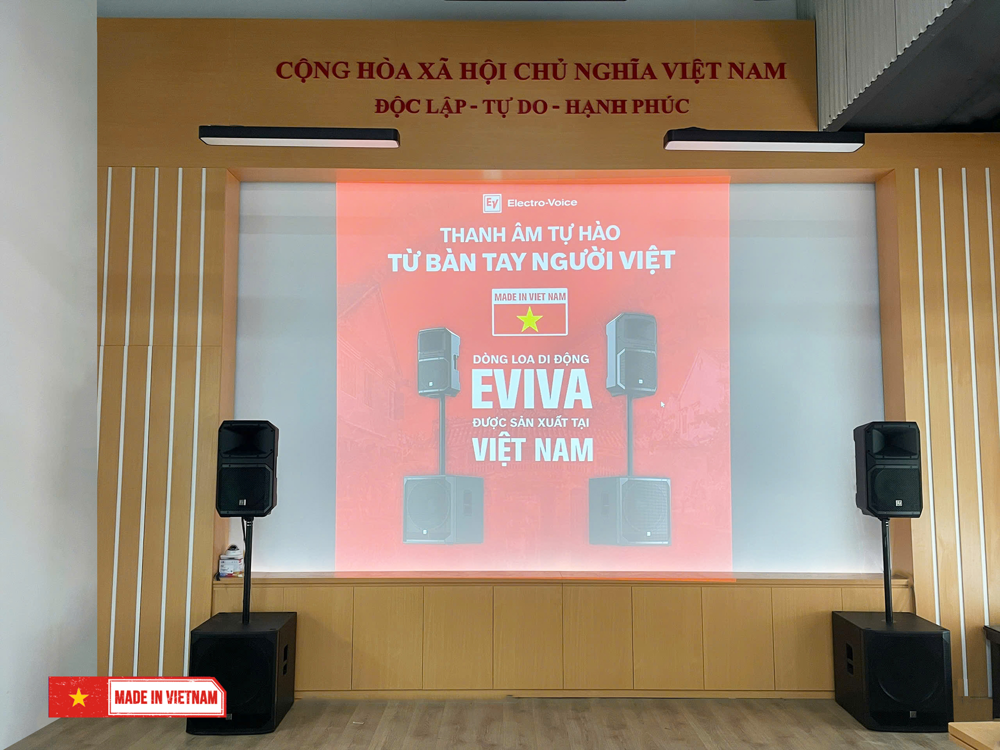 Bộ dàn âm thanh sân khấu hội trường EVIVA