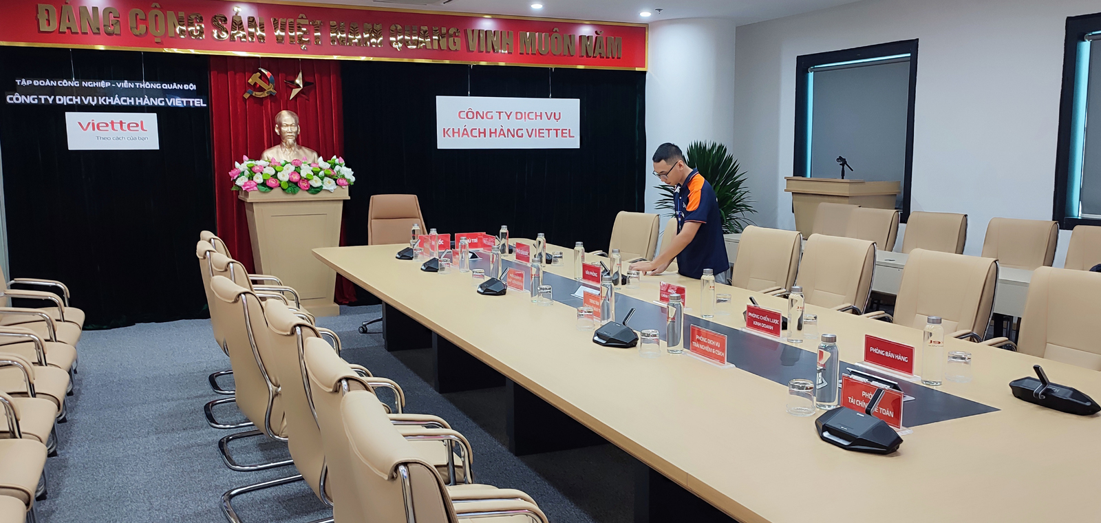 Giải Pháp Âm Thanh Bosch Dicentis và Camera Lumens cho DVKH VIETTEL