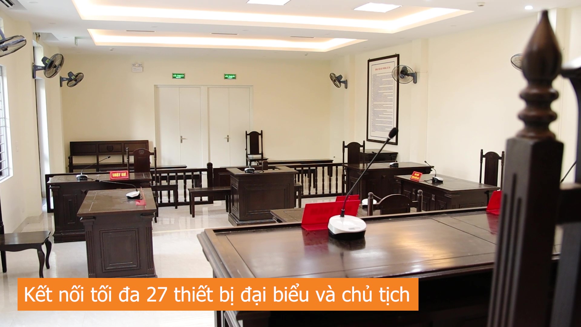 Hệ Thống Hội Thảo TOA TS-V90: Giải pháp Cho Tòa Án Trực Tuyến