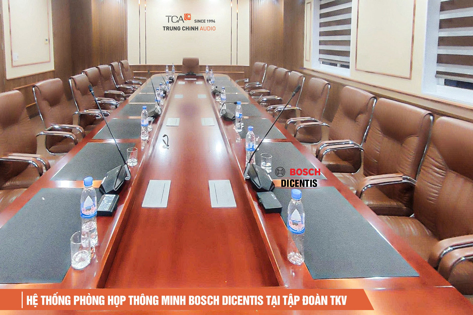 HỆ THỐNG HỘI THẢO BOSCH DICENTIS KHÔNG DÂY âm thanh phòng họp TẬP ĐOÀN TKV