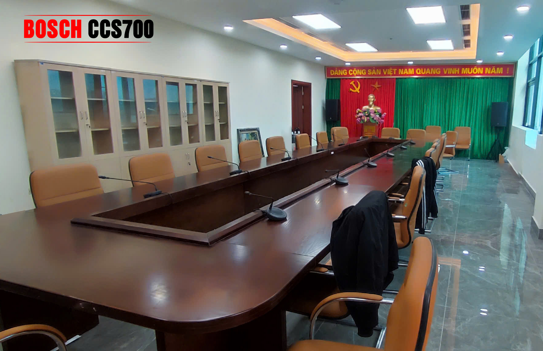 Hệ Thống Hội Thảo Bosch CCS700: Giải Pháp Âm Thanh Phòng Họp Chuyên Nghiệp Cho Chi Cục Dự Trữ Nhà Nước Khu Vực I