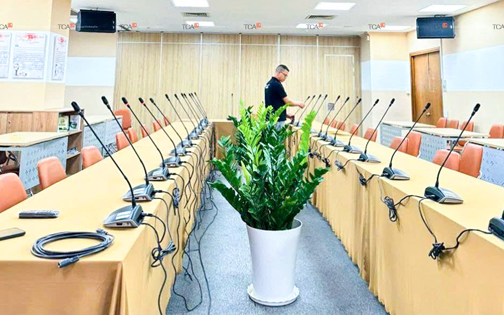 Lắp Đặt Hệ Thống Bosch CCS1000D & Camera Lumens Tại Sở Công Thương TP.HCM