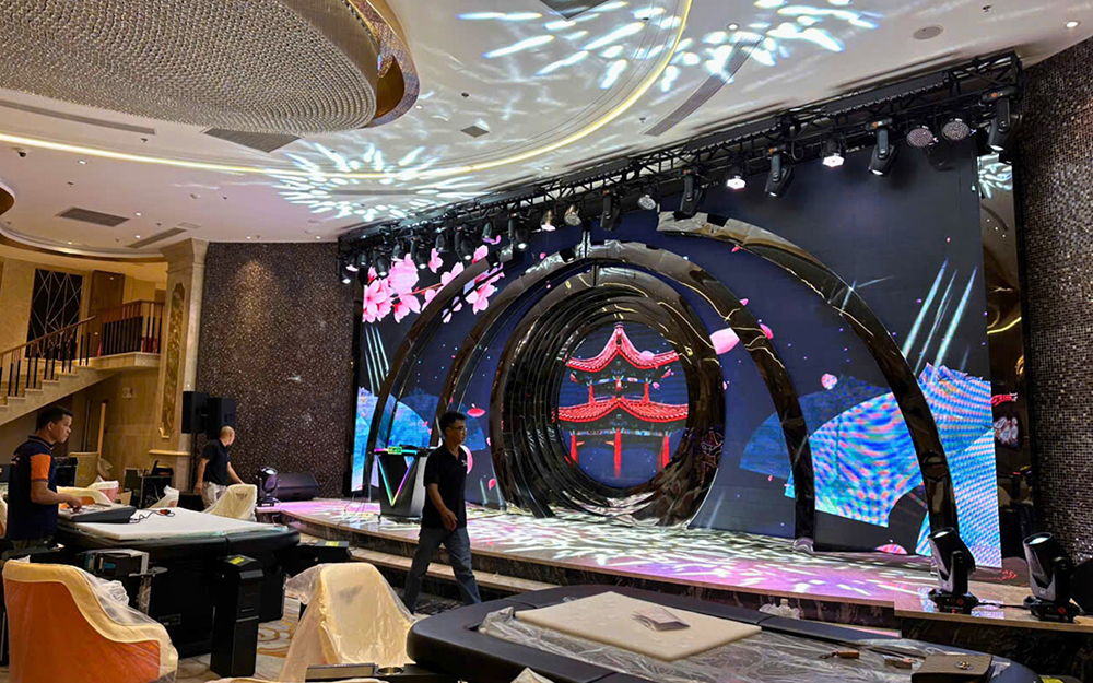 Lắp đặt hệ thống âm thanh sân khấu hội trường: Khách sạn Sheraton Nha Trang