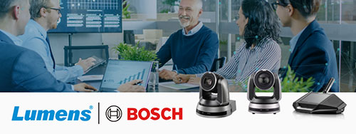 Micro hội thảo BOSCH DICENTIS & Camera họp trực tuyến Lumens