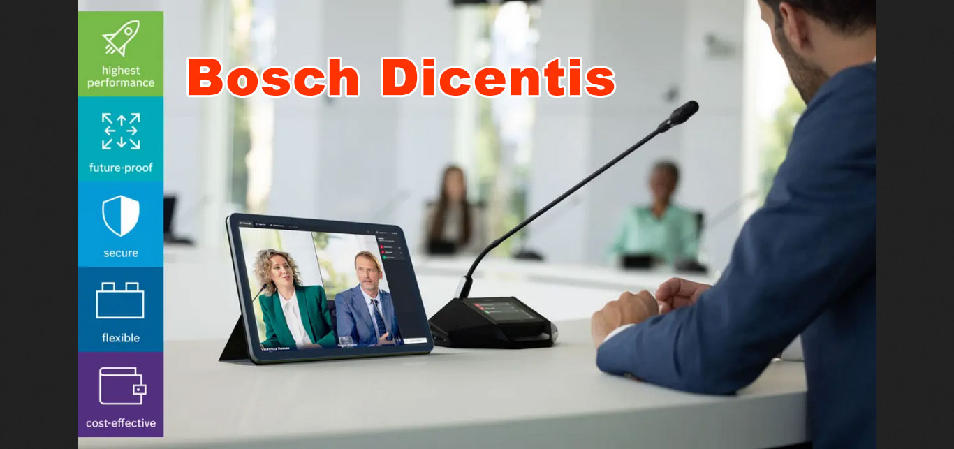 Hệ thống Hội nghị Kỹ thuật số Bosch Dicentis